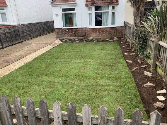 A nice tidy garden after our team have visited